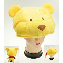 Pooh Bear anime plush hat
