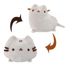 Pusheen Cat anime reversible two-sided plush pillow 18*15CM