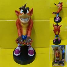 Crash Bandicoot phone & controller holder figure doll