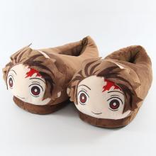 Demon Slayer anime plush shoes slippers a pair 28CM
