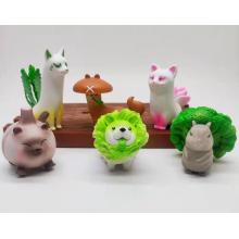 Vegetables fairy anime figures set(6pcs a set)(OPP bag)