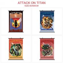 Attack on Titan anime wall scroll wallscrolls 60*90CM