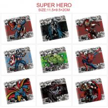 Super Hero Iron Spider Super Man wallet