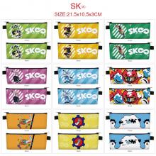 SK8 the Infinity anime PU zipper pen case pencil bag