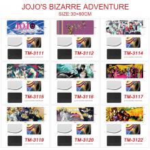 JoJo's Bizarre Adventure anime big mouse pad mat 30*80CM
