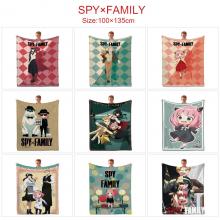 SPY x FAMILY anime flano summer quilt blanket