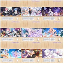 Re:Life in a different world from zero anime big mouse pad mat 90*40