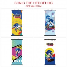 Sonic the Hedgehog wall scroll wallscrolls 40*102CM
