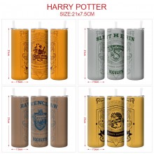 Harry Potter coffee water bottle cup with straw stainless steel