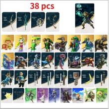 The legend of Zelda game switch amiibo collection cards