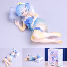 Re:Life in a different world from zero sleeping rem anime figure