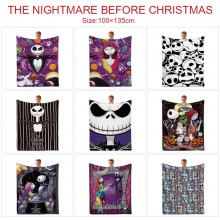 The Nightmare Before Christmas flano summer quilt blanket