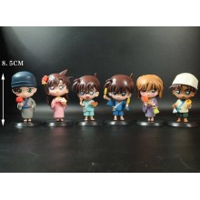 Detective Conan anime figures set(6pcs a set)(OPP bag)