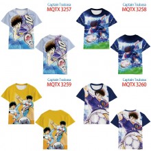 Captain Tsubasa anime modal short sleeve t-shirt t shirts