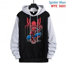 Spider Man anime cotton long sleeve hoodies cloth
