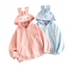 Melody Cinnamoroll anime cotton zipper hoodies sportswear