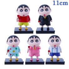Crayon Shin-chan anime figures set(5pcs a set)(OPP bag)