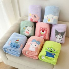 Melody Cinnamoroll Kuromi Pochacco Stitch Kirby anime bath towel
