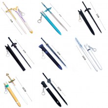 Sword Art Online anime cosplay weapon knife alloy swords 22cm