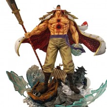 One Piece Edward Newgate White Beard Anime Figure Big Figurine