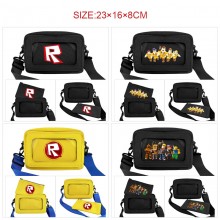 ROBLOX game pvc transparent packs satchel shoulder bags