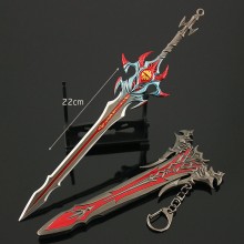 Doula Continent anime cosplay weapons knife metal ...