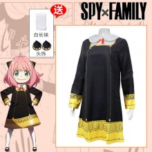 SPY x FAMILY Anya Forger anime cosplay cloth dress costume wig