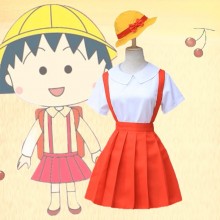 Chi-bi Maruko anime cosplay dress cloth costume