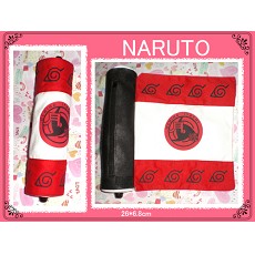 naruto logo pen container(red)
