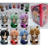 WAGA Melissa anime figures set(7pcs a set)