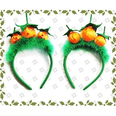 holiday pumpkin hair pin