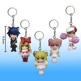 Shugo Chara key chain a set