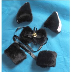 BB cat ear ring& tie & handring