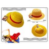35cm One Piece Luffy cosplay straw hat cap