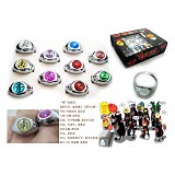 Naruto Akatsuki rings(10 a set)