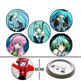 Miku pins (5pcs)