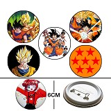 Dragon Ball pins (5pcs)