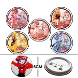 Shugo Chara pins (5pcs)