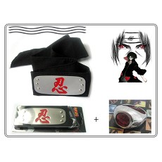 Naruto COS headband+ring