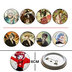 Bleach anime pins set