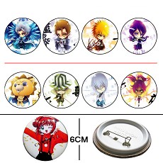 Bleach anime pins set