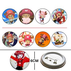 One piece anime pins set