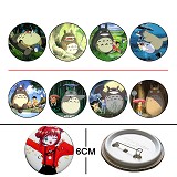 6CM totoro pins(8 a set)