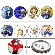 Fate Stay Night pins(8pcs)