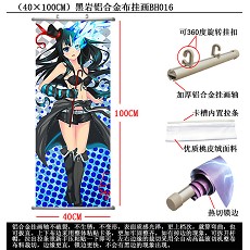 Black Rock Shooter wallscrolls