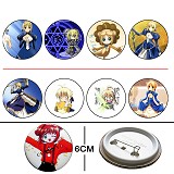 Fate Stay Night pins(8pcs)