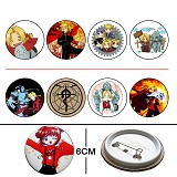 Fullmetal Alchemist pins(8pcs)