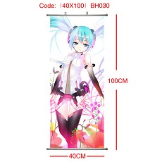 Miku anime wallscroll