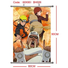 Naruto anime wallscroll