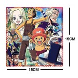 One piece anime glasses cloth